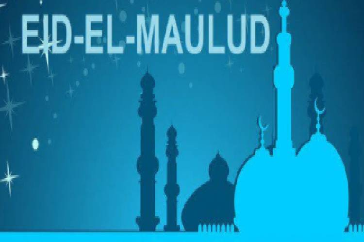 Eid-el-Maulud: FG declares October 29th Public Holiday