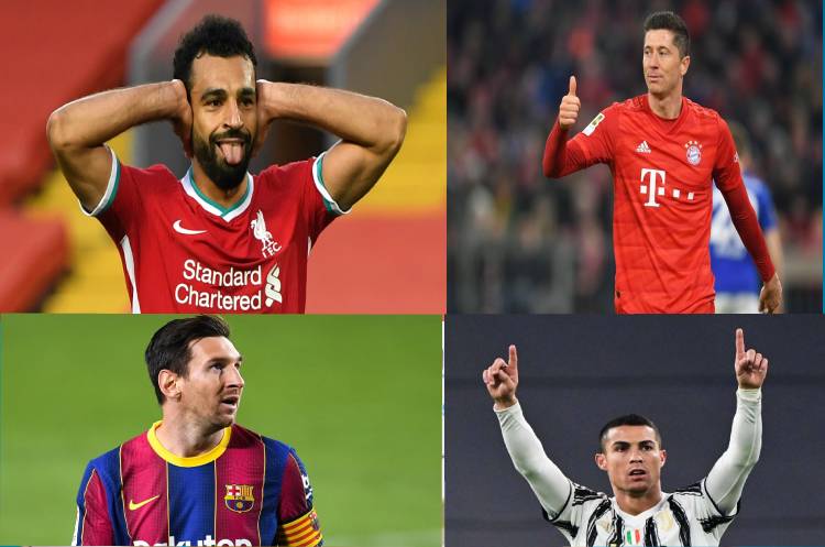 Lewandowski, Ronaldo, Messi, Salah, Others nominated for FIFA Best awards