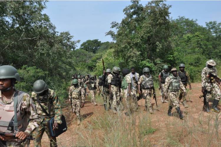 Troops kill five bandits, arrest 2 suspects, collaborators in Katsina