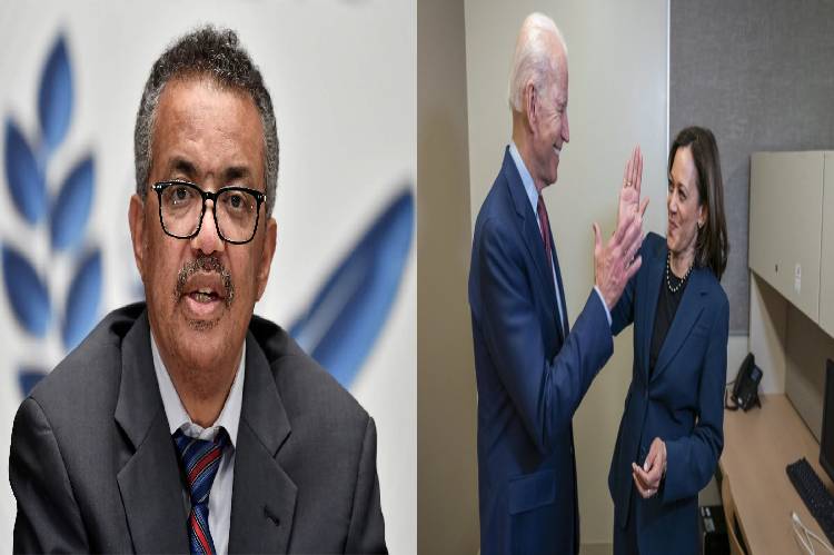 WHO DG congratulates  Joe Biden, Kamala Harris