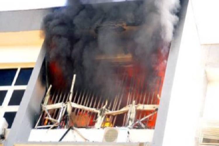 Fire breaks out at Nigeria Immigration Service headquarters