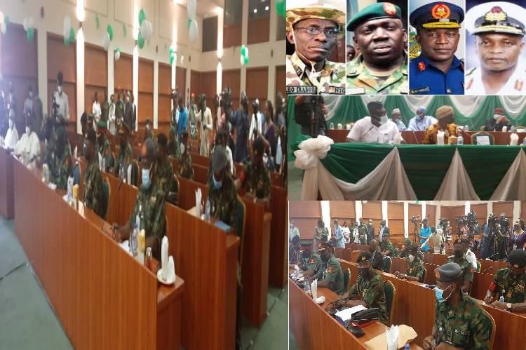 Joint Committee on Defence screens newly appointed Service Chiefs