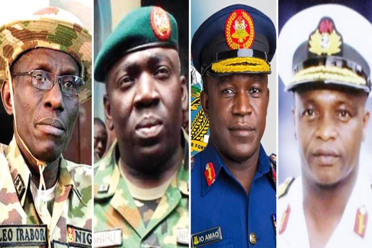 Reps confirm appointment of new Service Chiefs