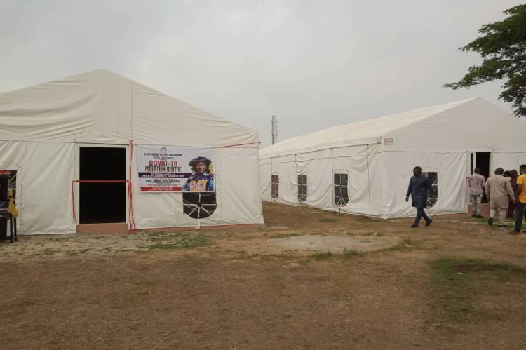 UNICAL unveils Covid-19 isolation centre on campus as academic activities continue