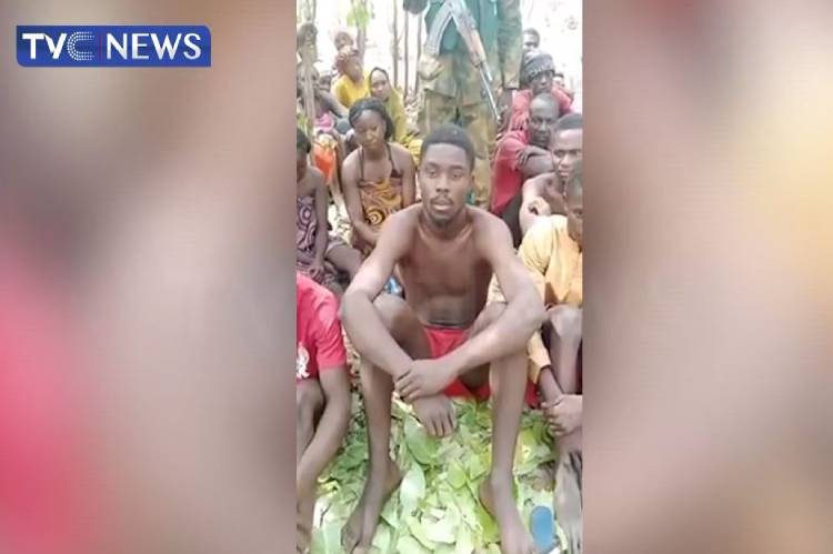 Video: Abductors flog Kaduna Students as they beg Govt to pay ransom