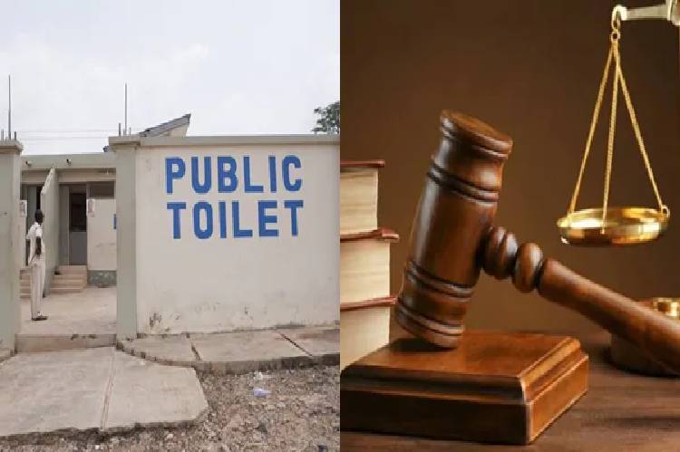 Customary court orders man to wash public toilet for 30 days for being rude