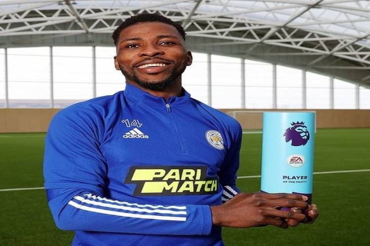 Iheanacho wins first EPL Player of the Month award