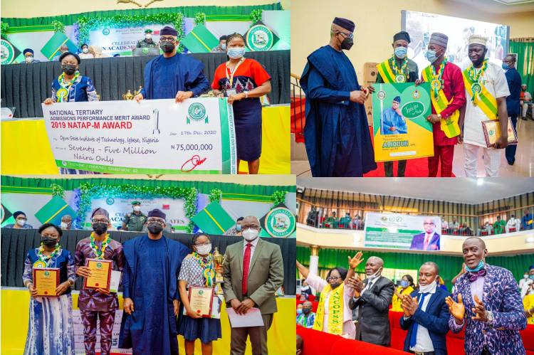 Governor Abiodun rewards best Students, Teachers