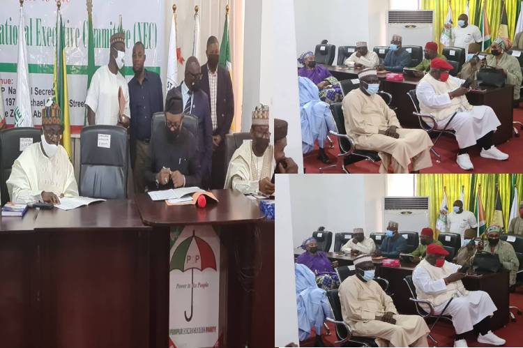 PDP holds NEC meeting in Abuja