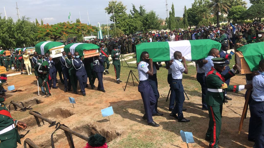 In Pictures Burial Of The Chief Of Army Staff Lieutenant General Ibrahim Attahiru Other 2126