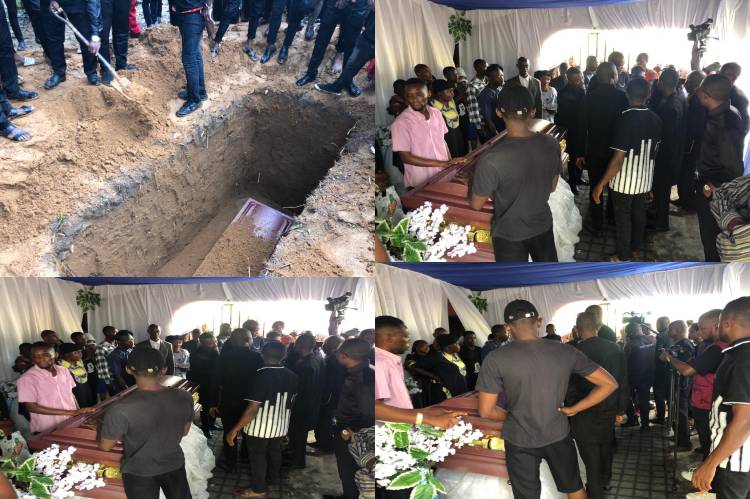Video: Iniubong Umoren buried amid tears in Akwa Ibom