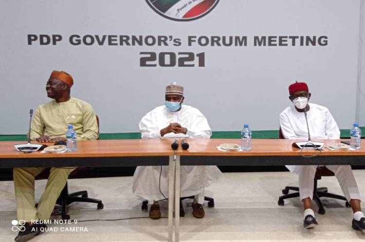 PDP Governors meeting ongoing in Ibadan