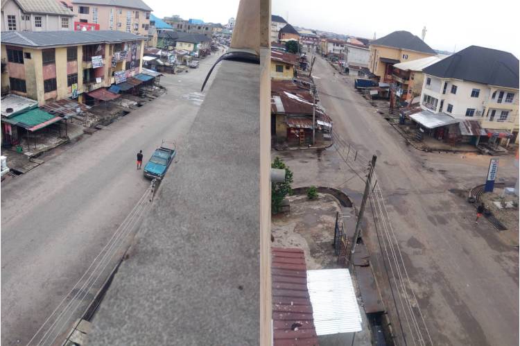 Owerri deserted as residents stay at home