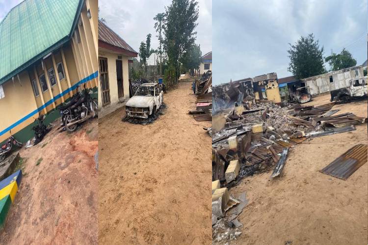 Gunmen attack Ashaka Police station, burn patrol truck in Delta State