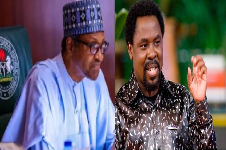 President Buhari mourns T.B Joshua, says he will be greatly missed all over the world