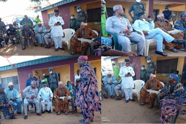 Igangan Attack: Oyo South Senator visits Community, demands adoption of state policing