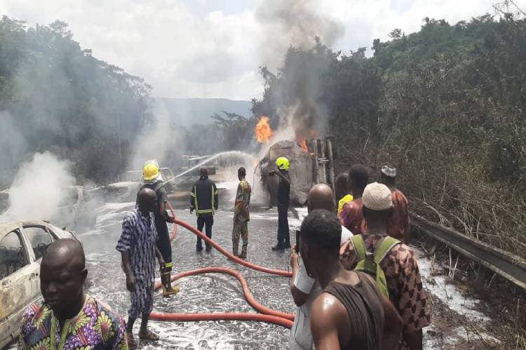 3 die as LASEMA, Other emergency services extinguish OPIC Fire