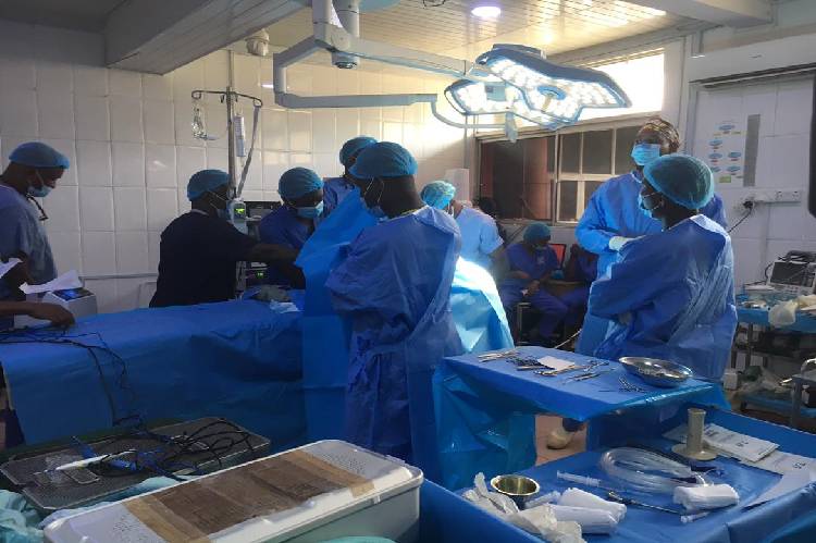 Surgeons perform craniofacial reconstruction surgery on 3 month old baby in Benue