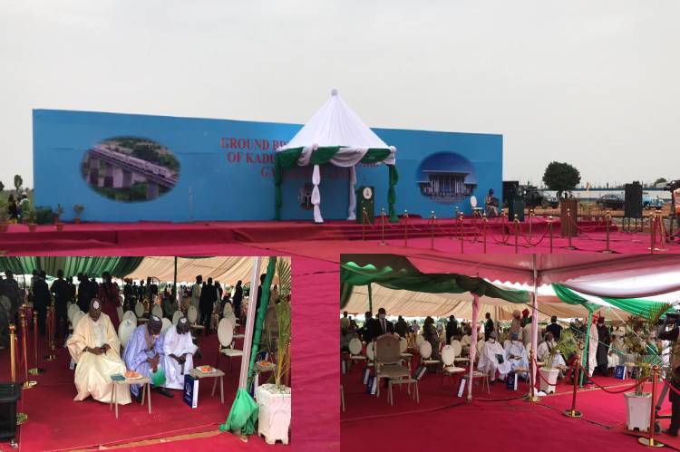Photos: Buhari set to flag off Kaduna-Kano standard gauge railway