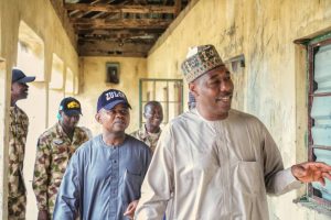 overnor Zulum visits Wulgo in Lake Chad shores