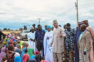 overnor Zulum visits Wulgo in Lake Chad shores