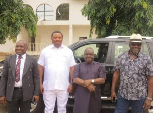 Governor Ayade gifts Toyota Land Cruiser SUVs to Rep members who defected to APC