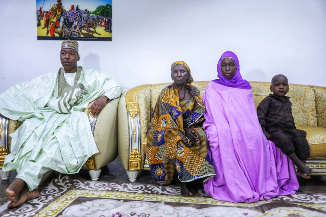 UPDATED: Rescued Chibok girl reunites with mother