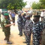 Latest Breaking News about Nigerian Army: GOC 8 Division meets Zamfara CP