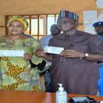 Latest news in Nigeria today is that Governor Ortom, wife register at new polling unit