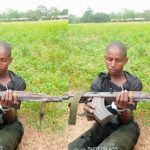 Latest news in Nigeria is that Police arrest AK 47 bearing herdsman in Ogun
