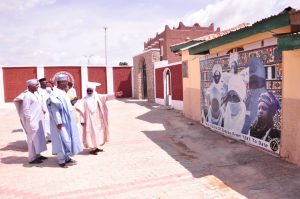 Latest news about Governor Bello's visit to the Emir of Zazzau, Alh. Ahmad Nuhu Bamali at his palace in zaria. 