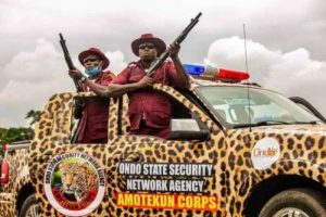 Breaking: Amotekun rescues 9 out of 12' kidnaped passengers in Ondo