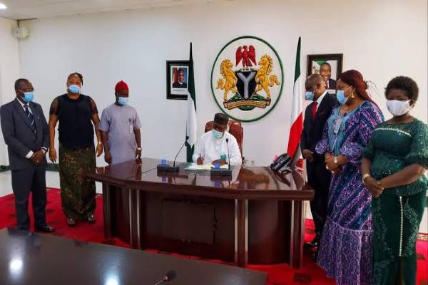 Governor Ugwuanyi Signs Anti-Open Grazing Bill into Law