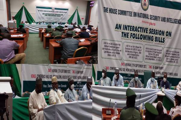 Reps committee on National Security holds public hearing on 4 bills