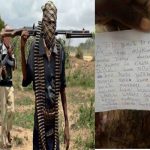 Latest news in Nigeria is that Panic as bandits allegedly send threat letter to four Sokoto communities