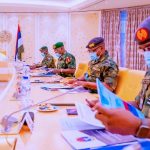 SPresident Buhari meets Service chiefs, others