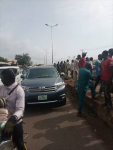 Residents of Ado Ekiti protest kidnap of four persons by suspected gunmen