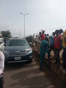 Residents of Ado Ekiti protest kidnap of four persons by suspected gunmen