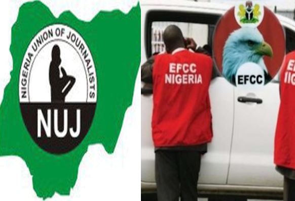 NUJ criticises EFCC over invasion of Journalist’s home in Anambra