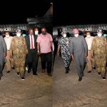 Breaking: Tinubu returns, thanks President Buhari, Speaker, Governors