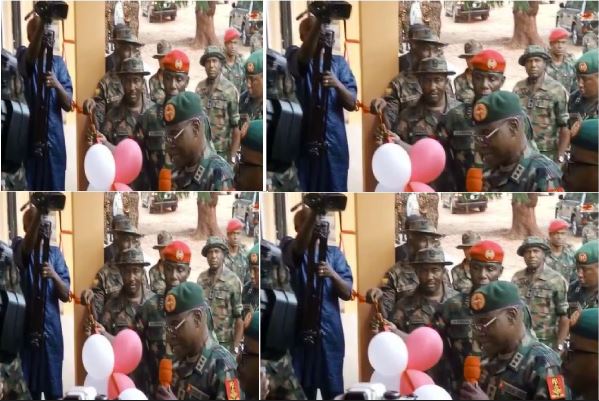 COAS inaugurates remodelled houses for soldiers in Sokoto