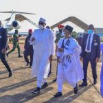 Latest Breaking News About The NDA: President Buhari arrives Kaduna for NDA passing out Parade