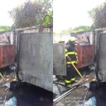 Latest Breaking News in Nigeria Today : Lagos Fire Service puts out Fire at bank Building in Badagry