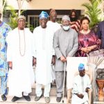 PHOTOS: Afenifere leaders visit Tinubu in Lagos