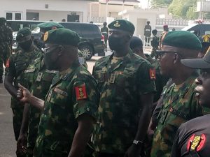 COAS visits Sokoto to assess ongoing operations at 8th Division