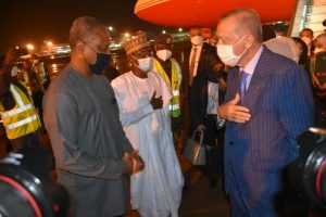 Buhari receives Turkish president Recep Erdogan in Abuja
