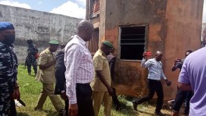 Jail break: Governor Makinde visits Abolongo prison to inspect facility