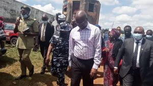 Jail break: Governor Makinde visits Abolongo prison to inspect facility