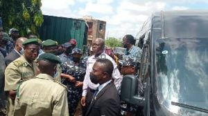 Jail break: Governor Makinde visits Abolongo prison to inspect facility