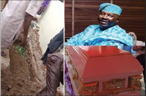 Baba Suwe buried in Ikorodu